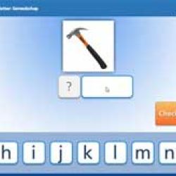 Eerste letter: Gereedschap