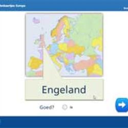 Oefenkaartjes: Europa