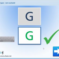 Lezen & Typen: Letters (met voorbeeld)