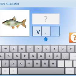 Typen: korte woorden (iPad) 