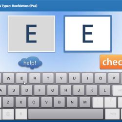 Lezen & Typen: Hoofdletters (iPad)