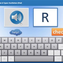 Luisteren & Typen: Hoofdletters (iPad) 