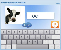 Lezen & Typen: Eerste letter, Dieren (iPad)