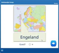 Oefenkaartjes: Europa