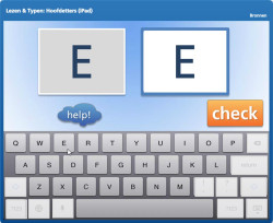 Lezen & Typen: Hoofdletters (iPad)