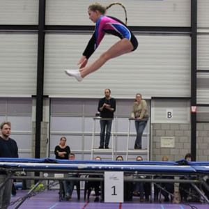 Trampoline springen