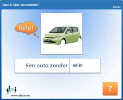 Lezen & Typen: Wat ontbreekt?