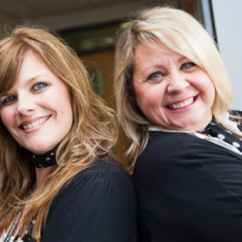 Marilyn Willrich and Nikki Stratton Marilyn Willrich and Nikki Stratton